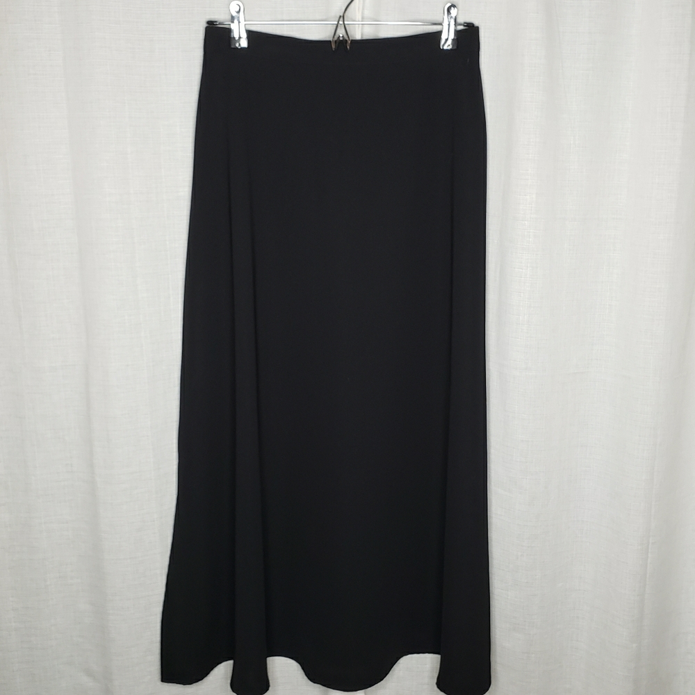 Kensington Square Black Maxi Skirt, size 10